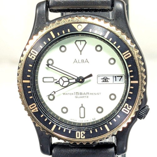 Montre plongée seiko alba - montre,