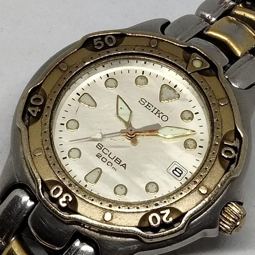 Montre plongée seiko scuba - montre,