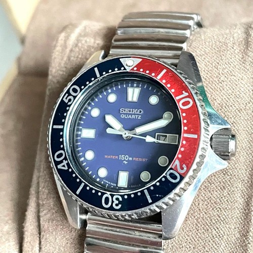Montre plongée seiko - plongée, pepsi